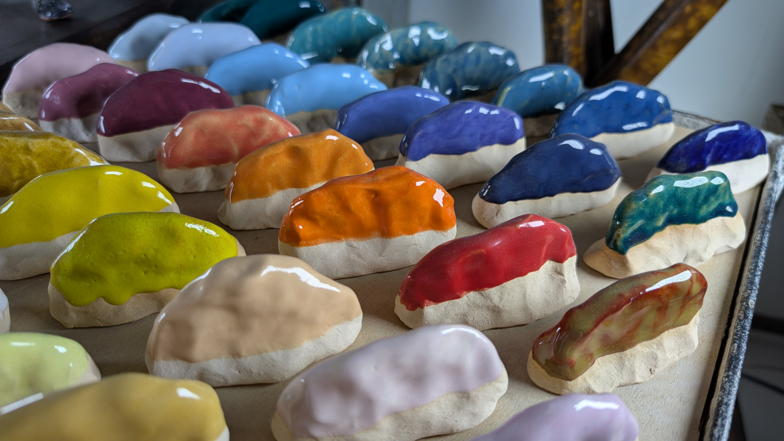 Hallway – Glaze Samples